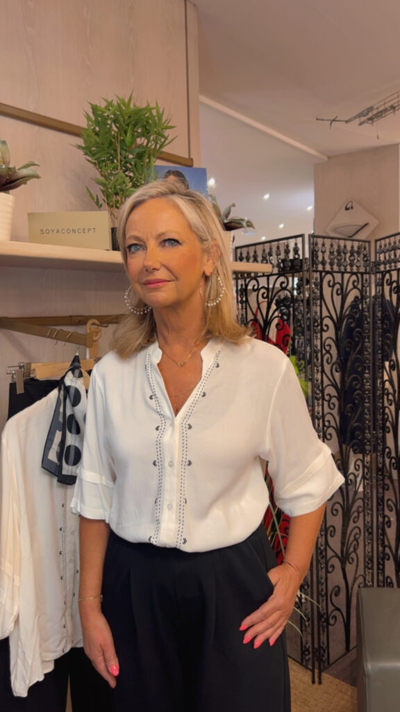 Blouse blanche Soya concept