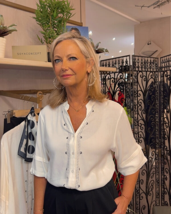 Blouse blanche Soya concept
