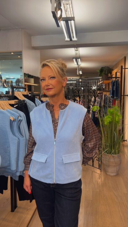 Gilet sans manches bleu street one