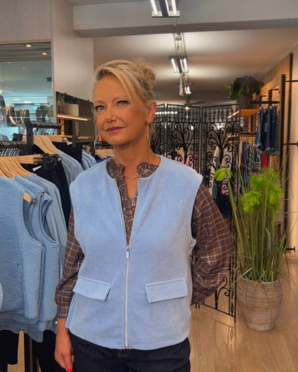 Gilet sans manches bleu street one