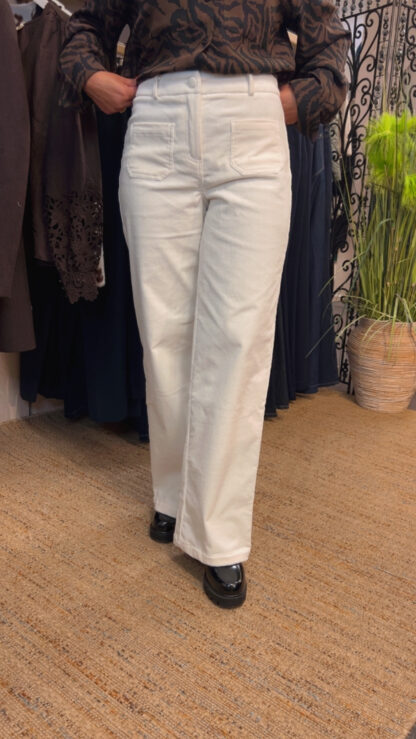 pantalon velours ecru etymologie