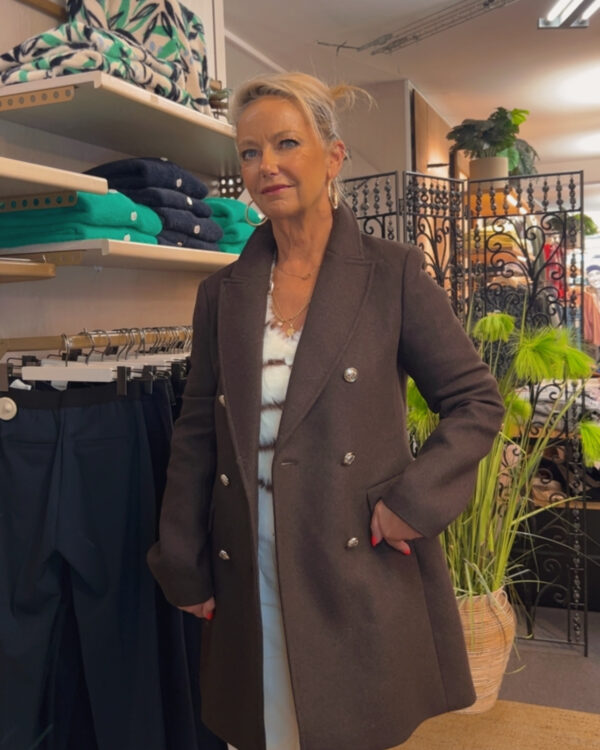 manteau mi-loàng cintre morgan