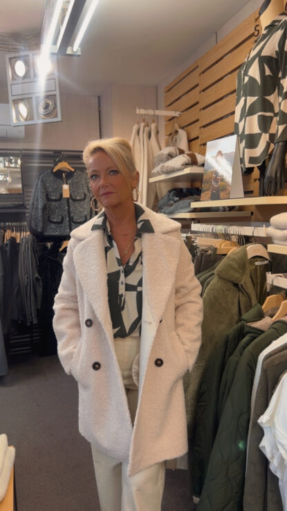 manteau ecru soyaconcept