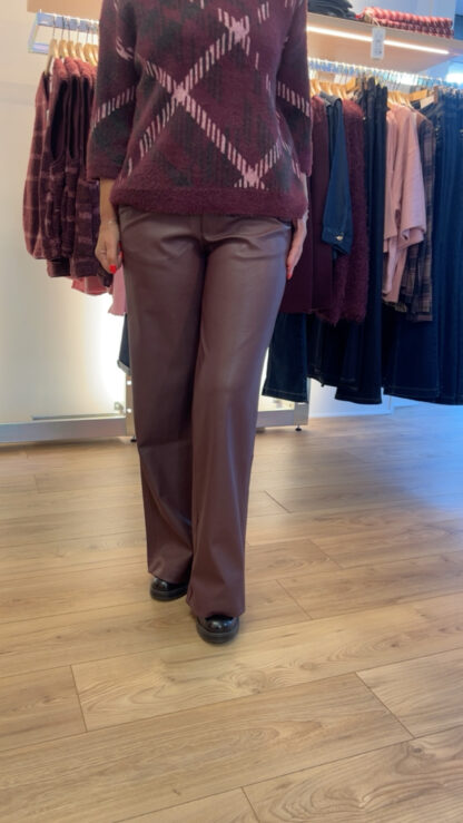 pantalon simili garcia